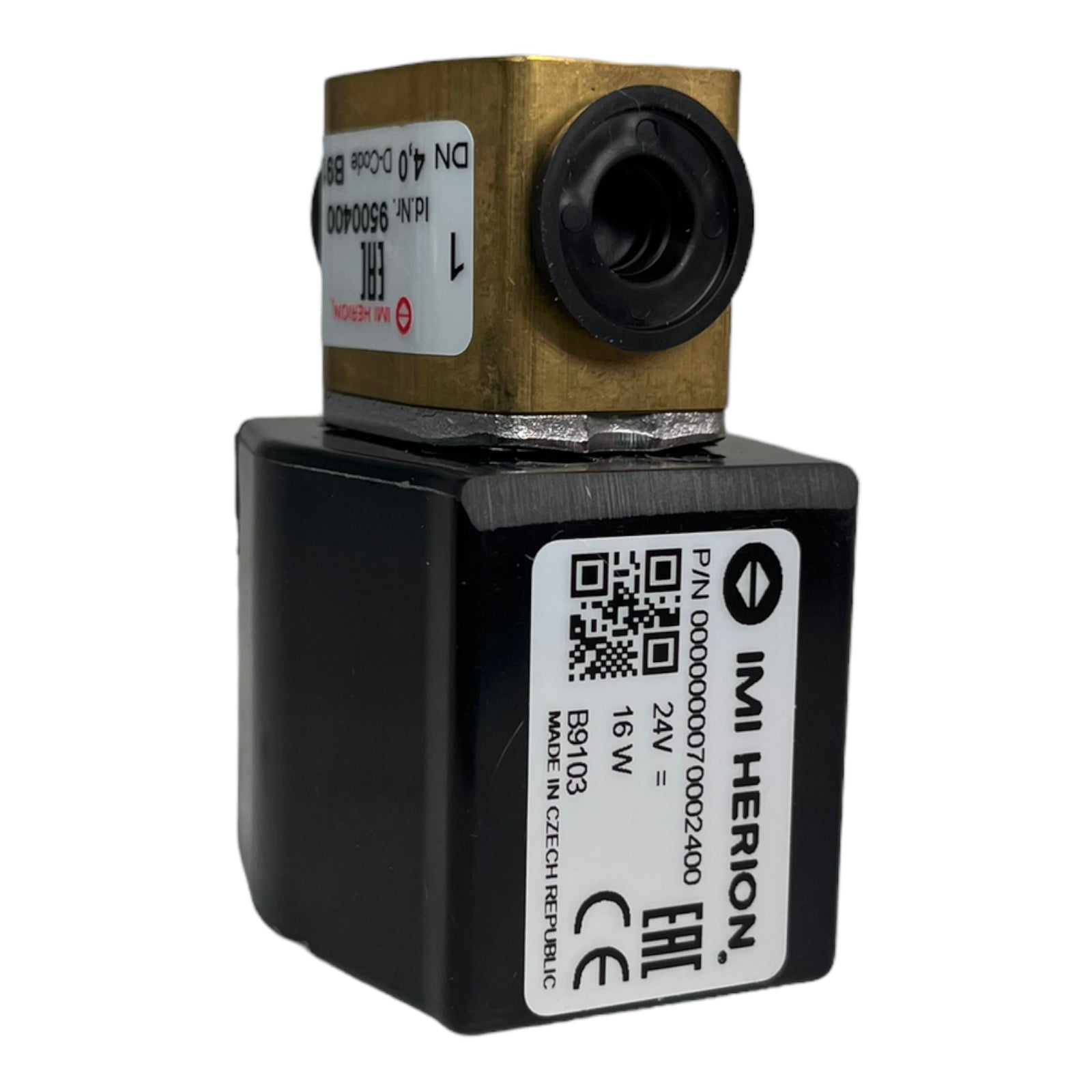 IMI HERION 9500400 Magnetventil, Elektromagnet-betätigt DN:4,0 24V, 16W