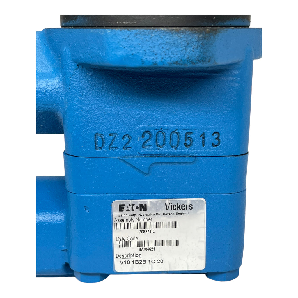 EATON / VICKERS Hydraulik Flügelzellenpumpe V10 Pressure Pumpe 708371-C