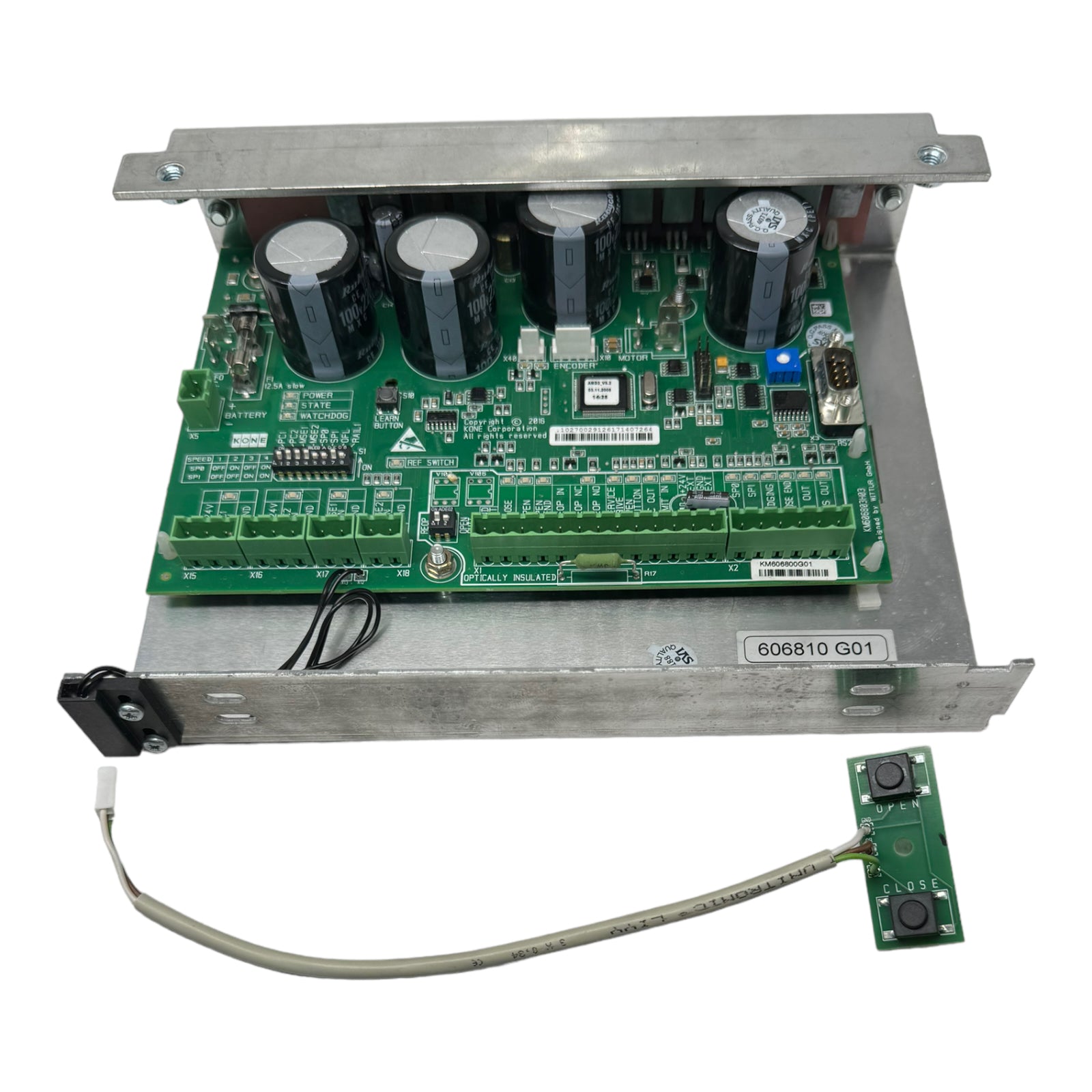 Kone corporation KM606803H03 Elevator Door Controller Board KM606800G01