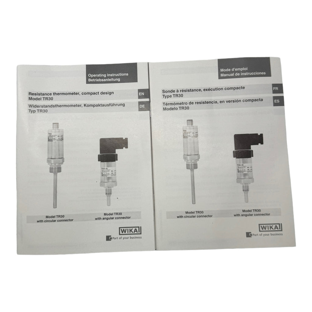 WIKA TR30-W-Z Widerstandsthermometer Kompaktausführung Typ TR30  / -10-+100°C