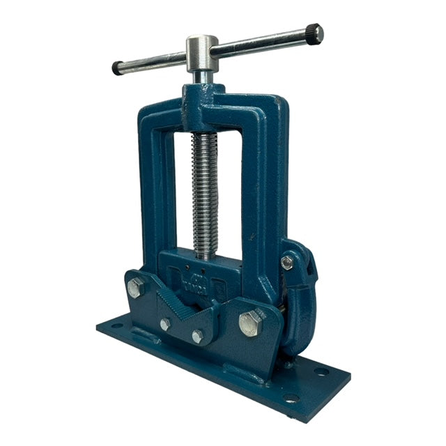 Kanca Rohrschraubstock Schraubstock Rohr Sanitär Rot Aufklappbar 4 Zoll