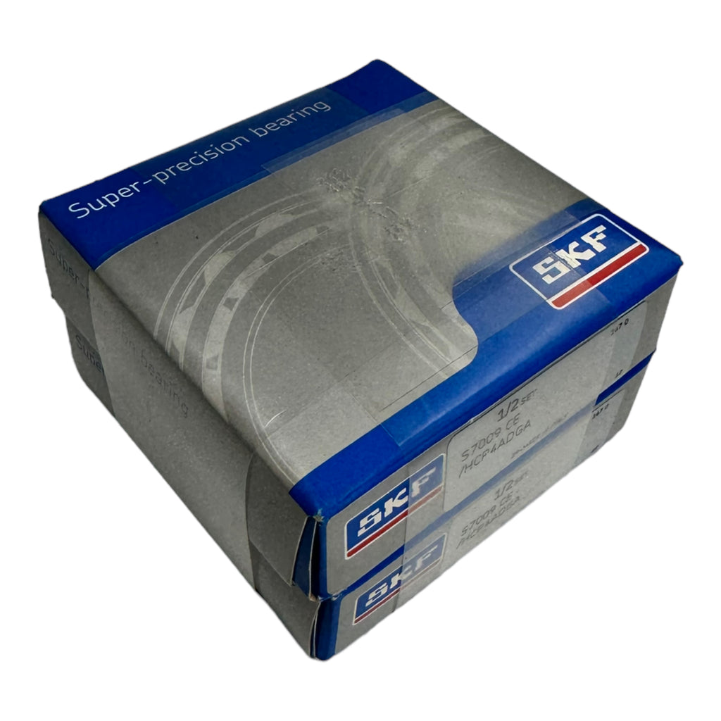 2x SKF S7009CE/HCP4ADGA Superpräzisions-schrägkugellager Kugellager 45x75x32mm