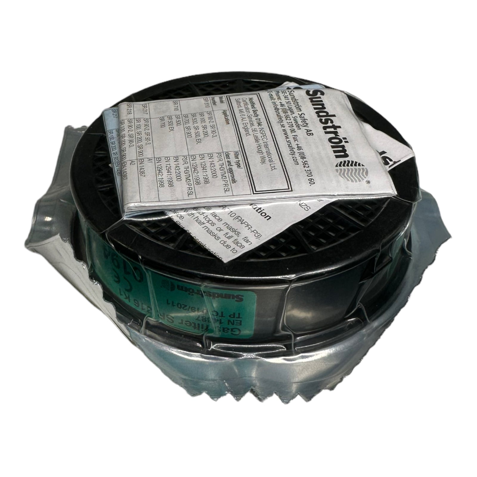 5x Sundström SR316 Gasfilter K1 Klasse 1, Filter Kartusche gegen Ammoniak