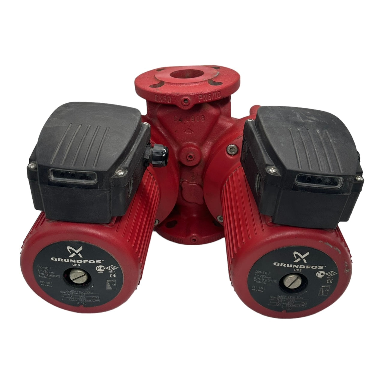 Grundfos UPSD 50-180F 280 Heizungspumpe Pumpe Umwälzpumpe D50-180 F, 3x400-415V