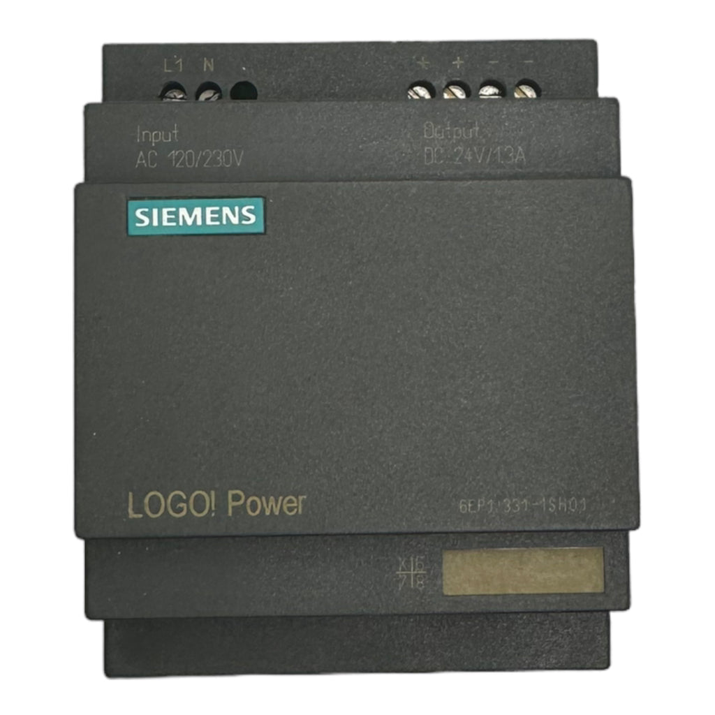 SIEMENS 6EP1331-1SH01 LOGO Power Supply Module Hutschienen-Netzteil 24V 1.3A