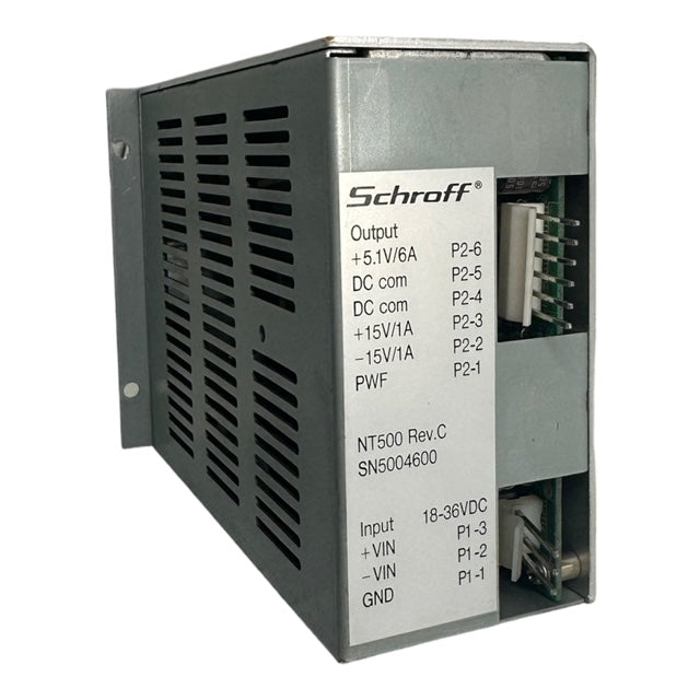 Schroff HDB-60B-30 Netzteil +5V +15V -15V