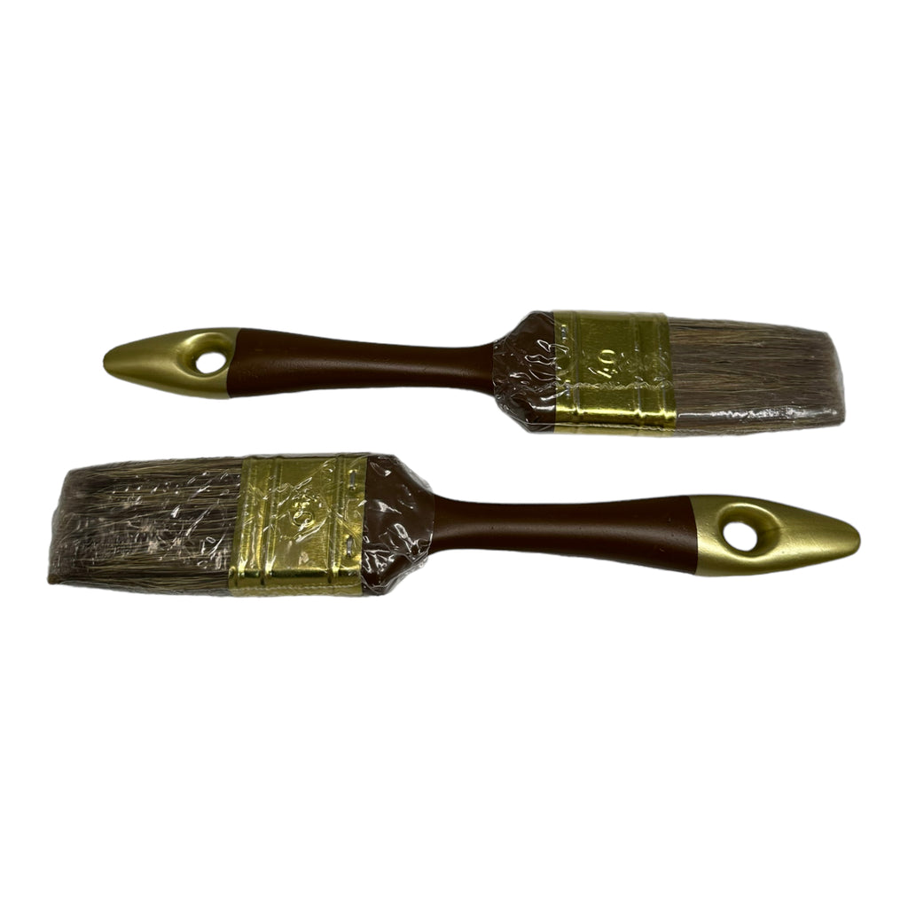 2x Nölle Pinsel Lasurpinsel Acryllackpinsel 40mm Polyesterborste Acryl 56940