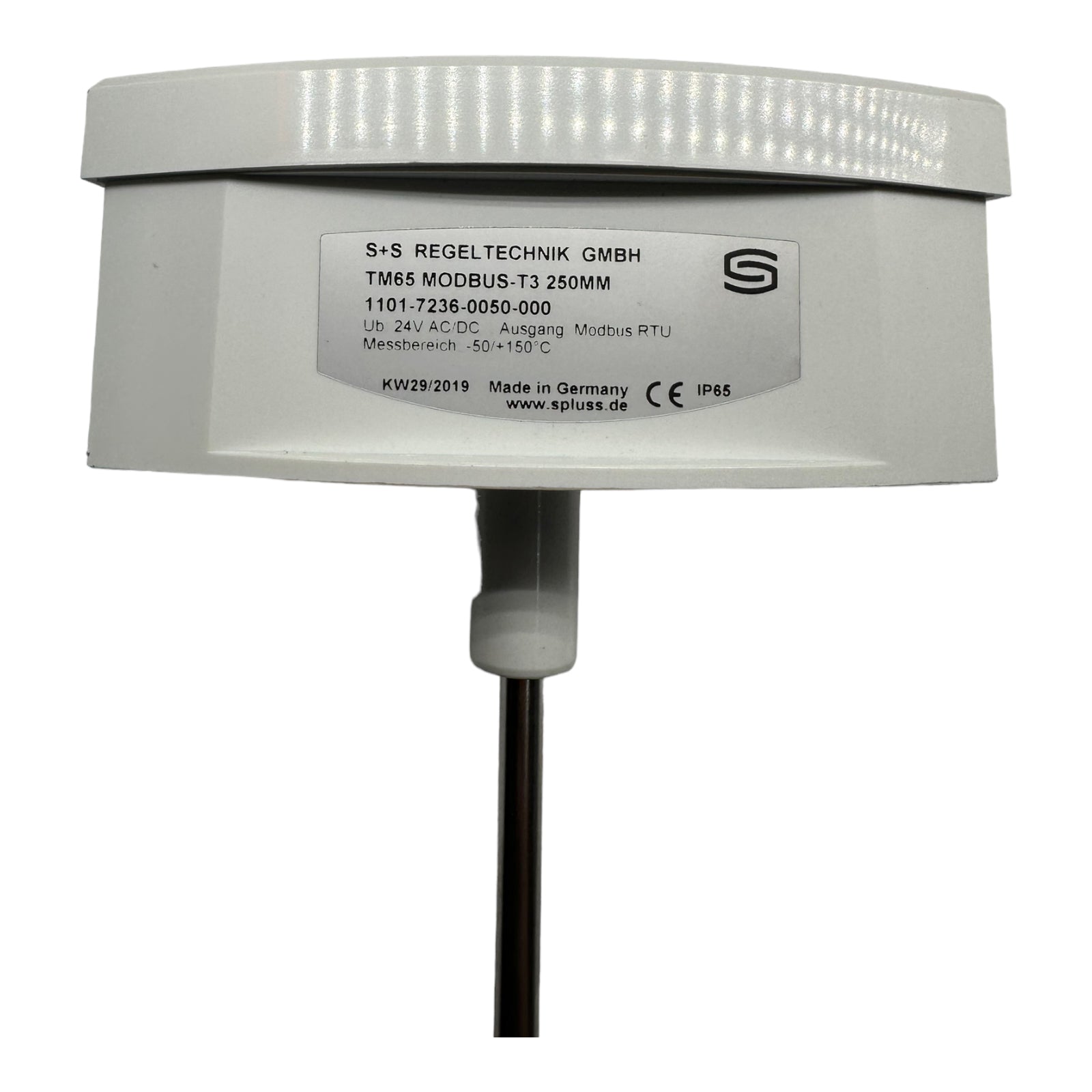 S+S Tauch- Einschraub- Kanal-Temperaturmessumformer TM65-Modbus-T3 250mm