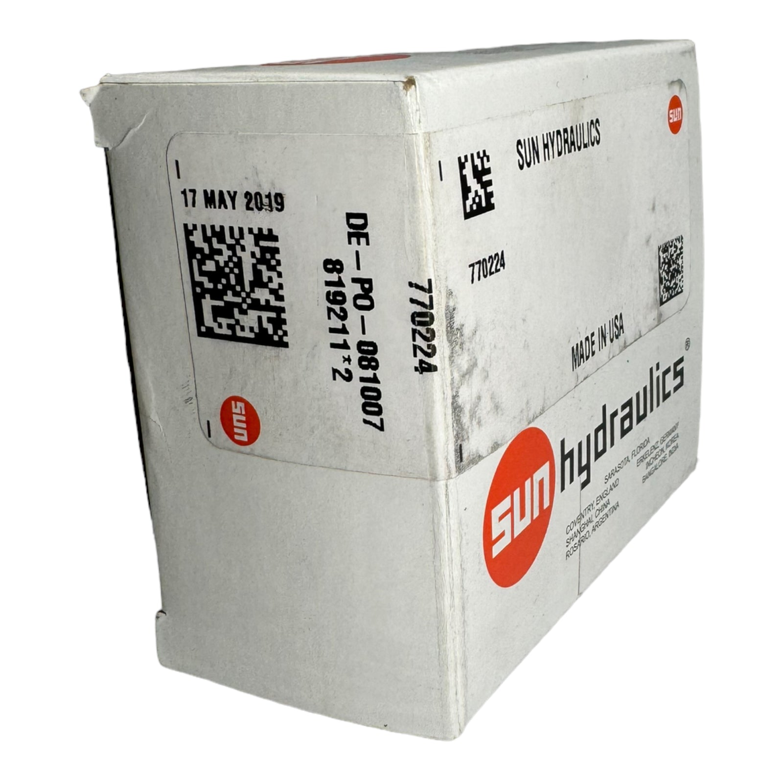 Sun Hydraulics 770224 Magnetspule Stecker 770-224 / 24VDC