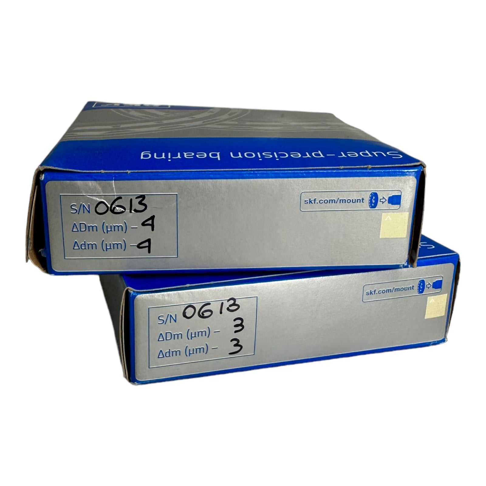 2x SKF S7009CE/HCP4ADGA Superpräzisions-schrägkugellager Kugellager 45x75x32mm