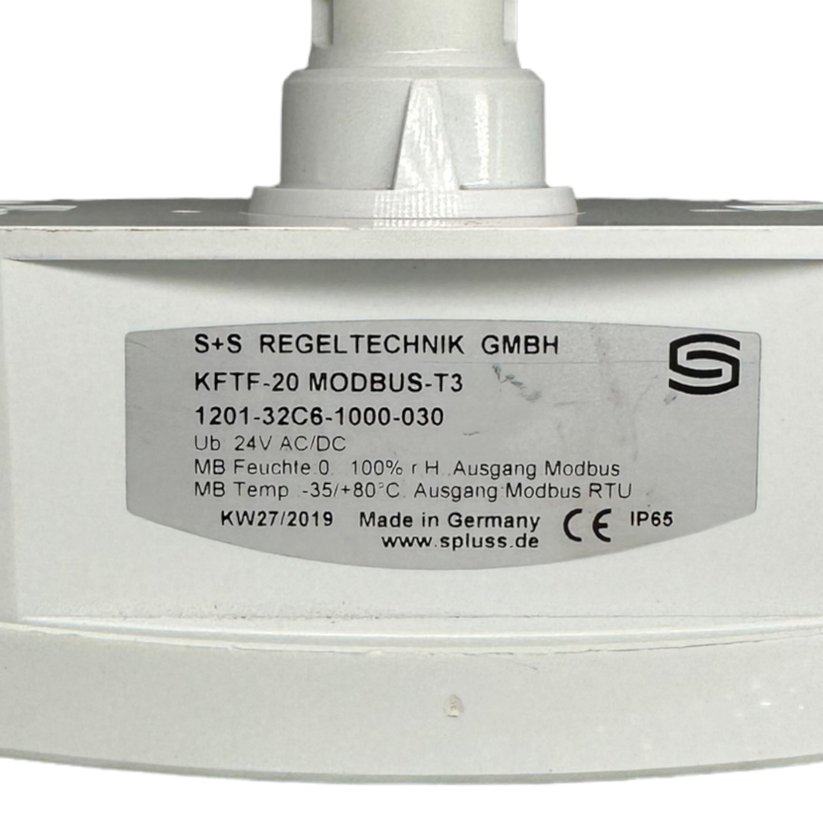 S+S Regeltechnik Kanal- Feuchte- und Temperaturfühler KFTF-20 Modbus-T3
