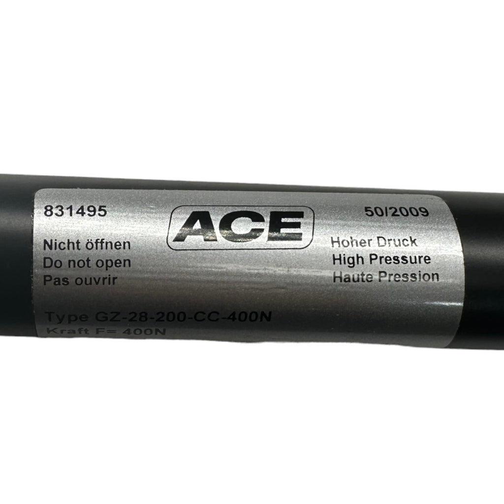 ACE Gaszugfeder / Gasfederzug GZ-28-200-CC-400N Kraft N= 400N