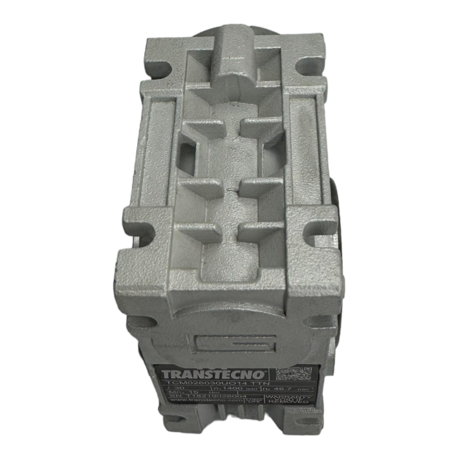 Transtecno TCM026030UO14 TTN Schneckengetriebe Getriebe 1400min / 46,7min / i30