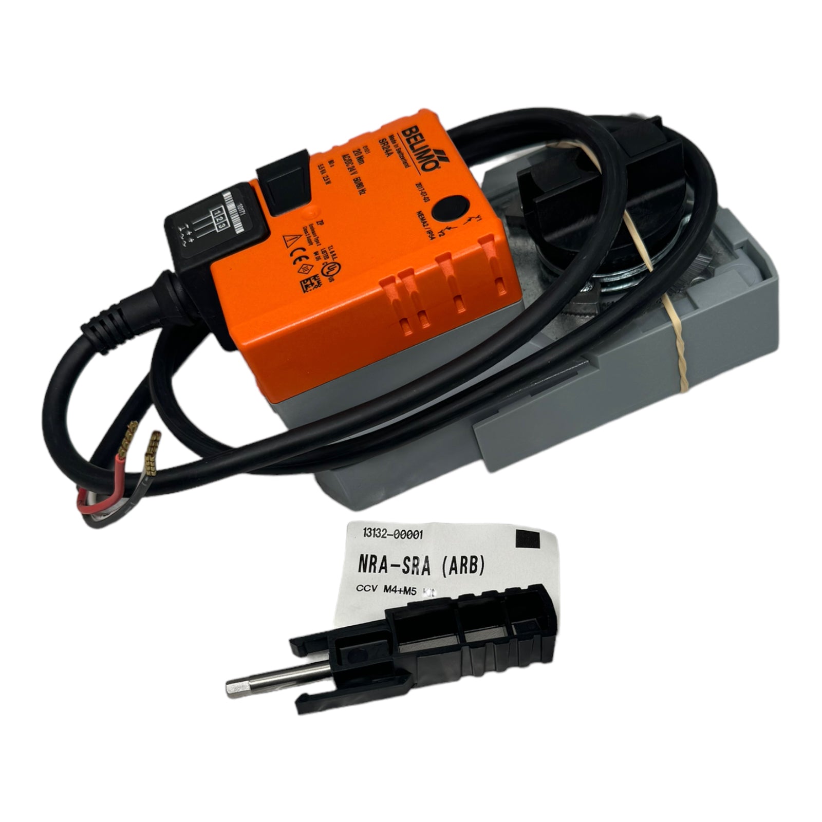 Belimo SR24A Drehantrieb, Antrieb 20Nm, AC/DC 24V, Auf/Zu, 3-Punkt, 90s, IP54