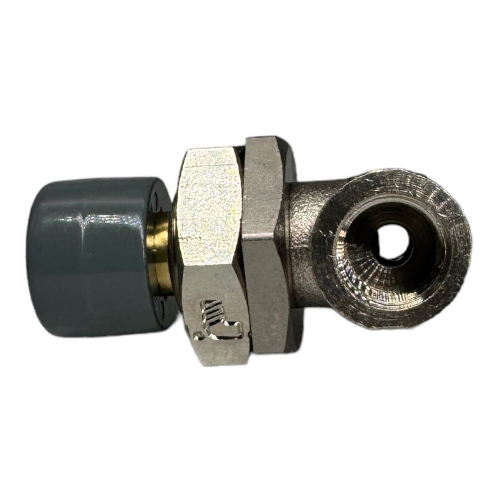 2x Parker 04460410 Legris Kugelhahn KK 2 WEGE SCHOTTDURCHFÜHRUNG