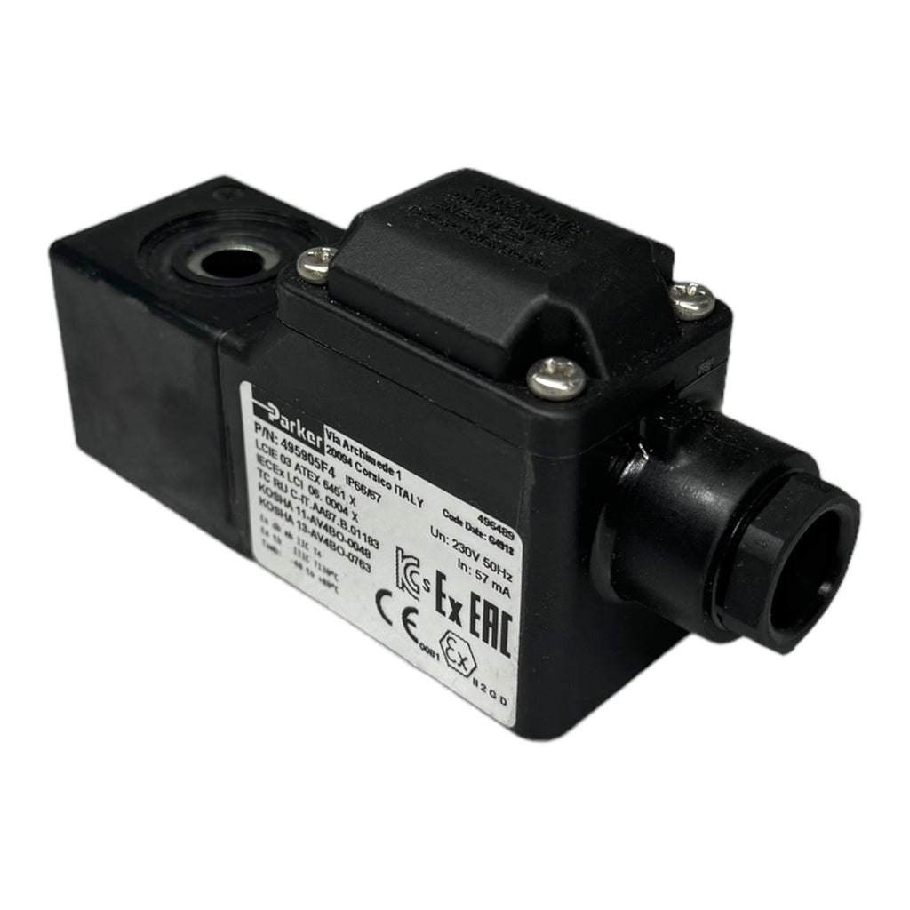 Parker 495905F4 LUCIFER Magnetspule 230V / 50Hz / 57mA / EX2