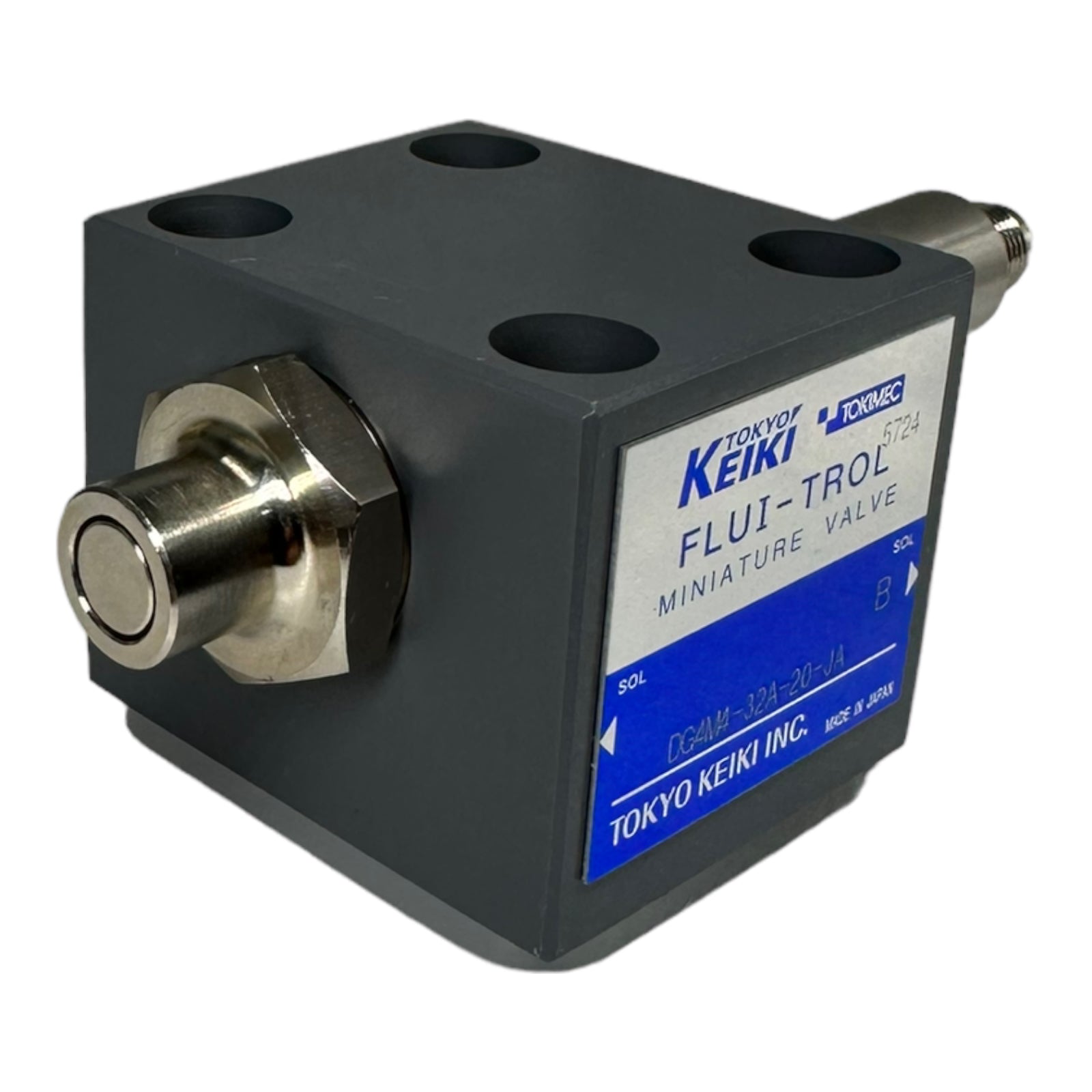Tokyo Keiki Tokimec Flui-trol miniatur directional control valve Wegeventil DG4M