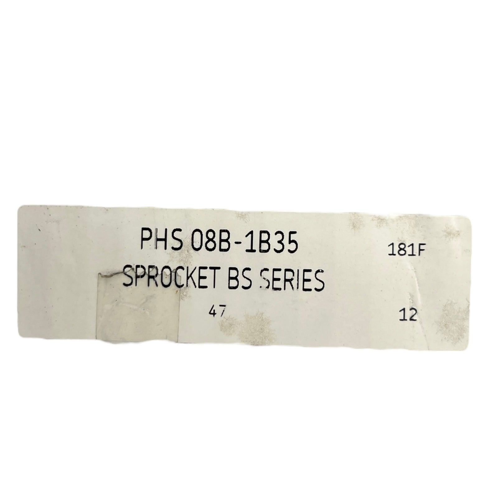 SKF PHS08B-1B35 SPROCKET BS SERIES Simplex-Kettenrad mit Einzelnabe & Vorbohrung