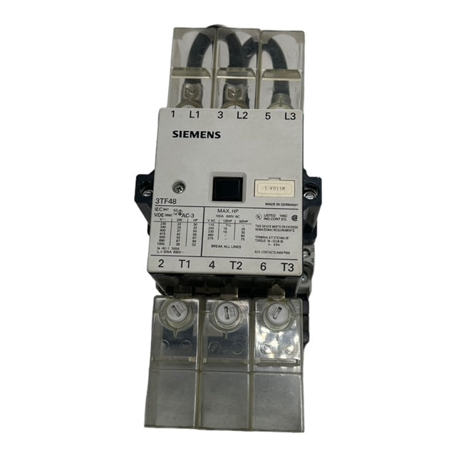 Siemens 3TF48 Leitungsschütz Contactor 3TF4822-0AL2
