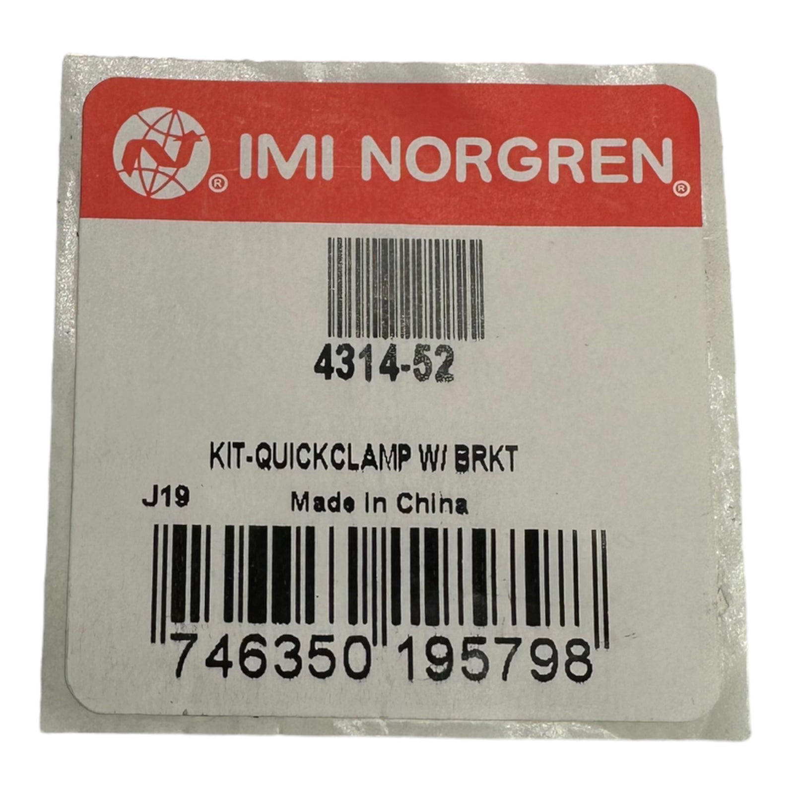 IMI NORGREN 4314-52 Kit-quickclamp WI BRKT Halterung Wandhalterung