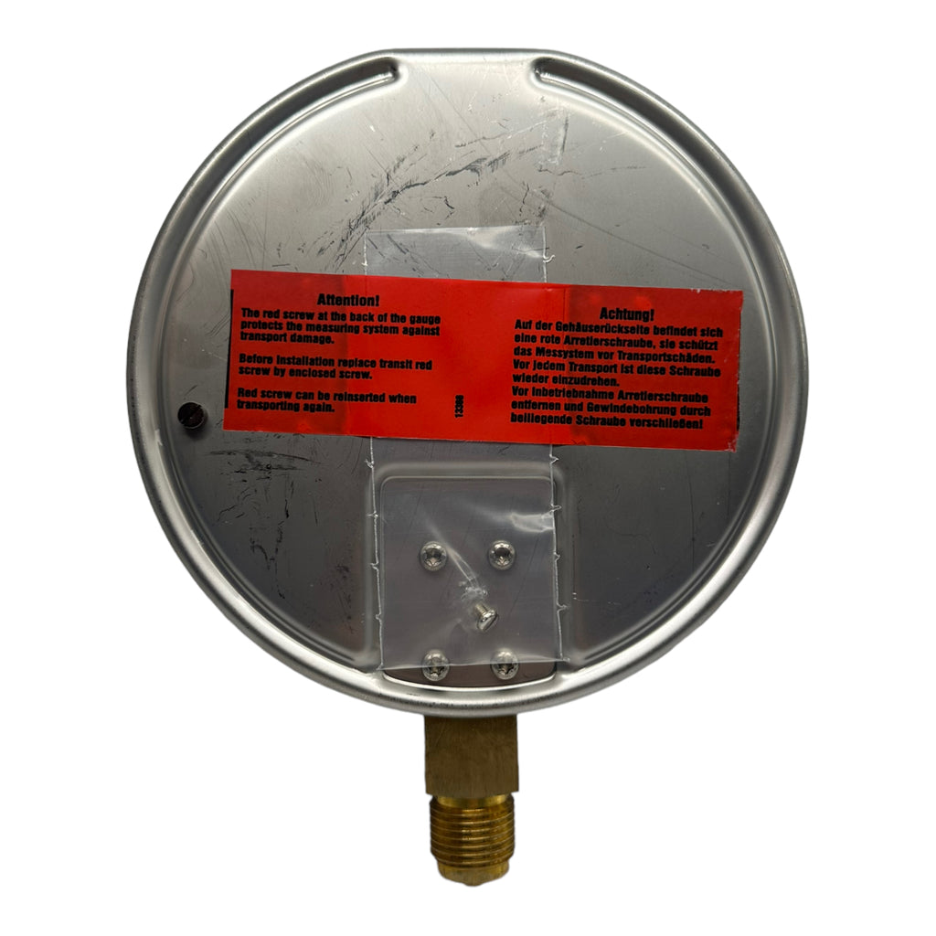 WIKA 312.20.160 Manometer Feinmessmanometer 4bar G1/2B unten 160mm