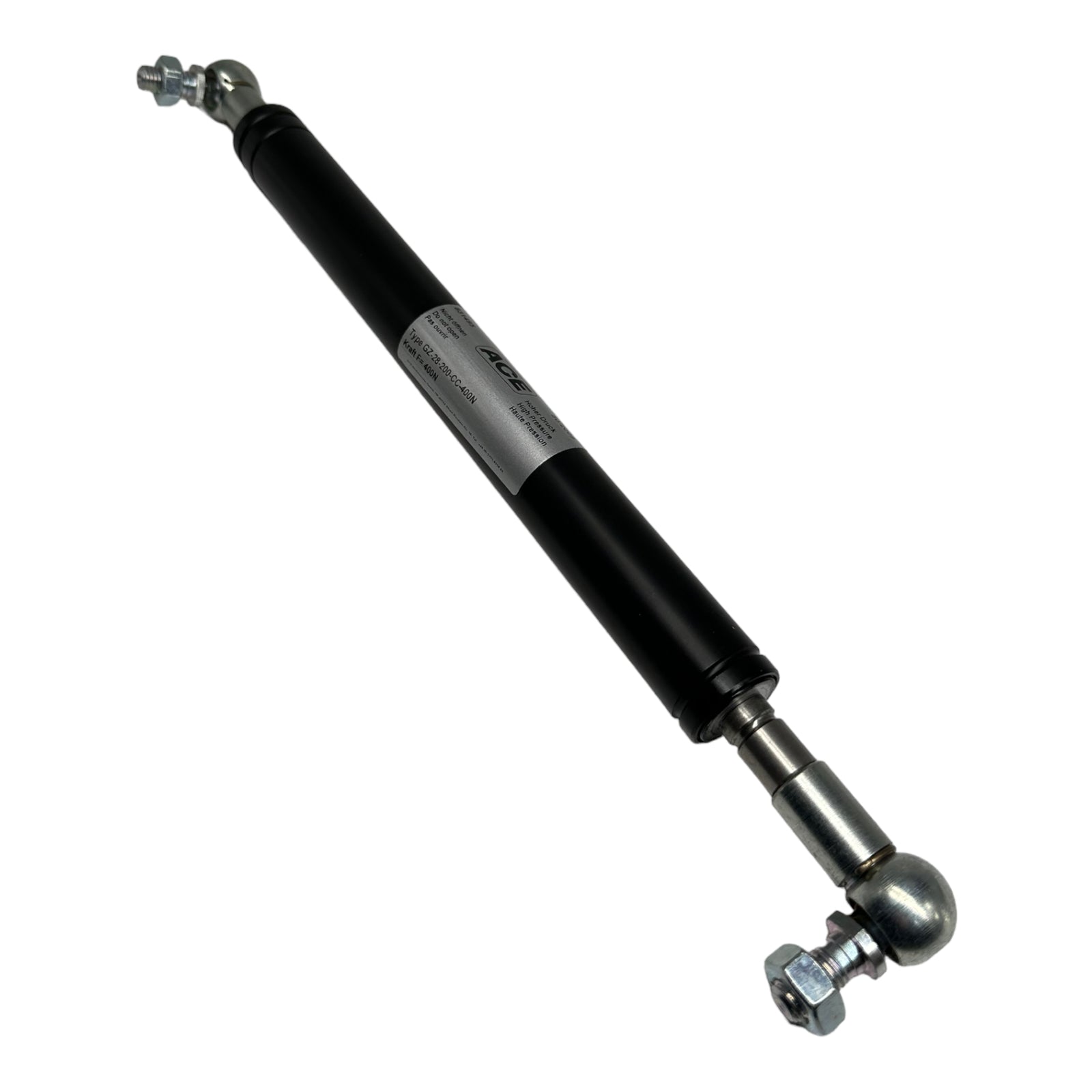 ACE Gaszugfeder / Gasfederzug GZ-28-200-CC-400N Kraft N= 400N