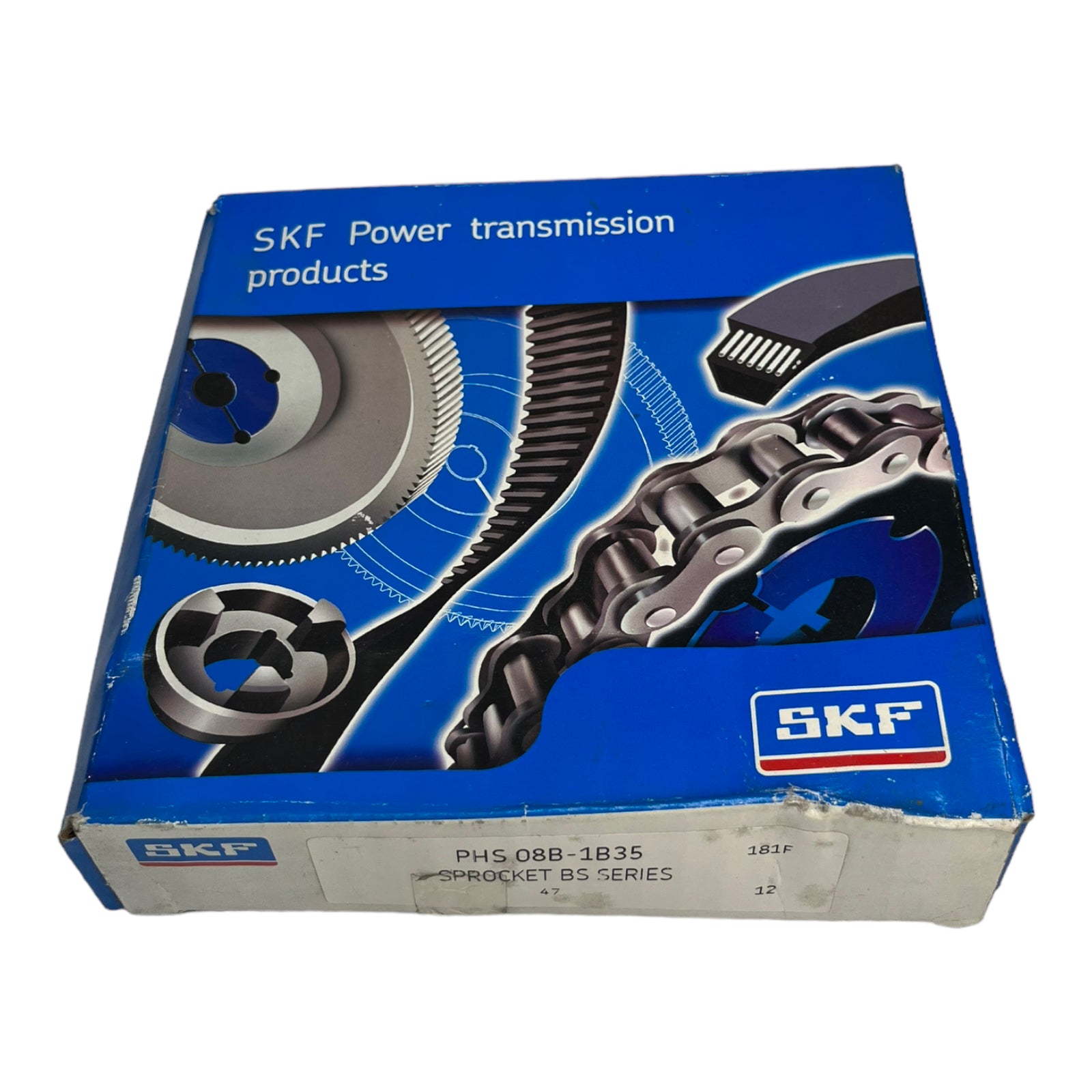 SKF PHS08B-1B35 SPROCKET BS SERIES Simplex-Kettenrad mit Einzelnabe & Vorbohrung