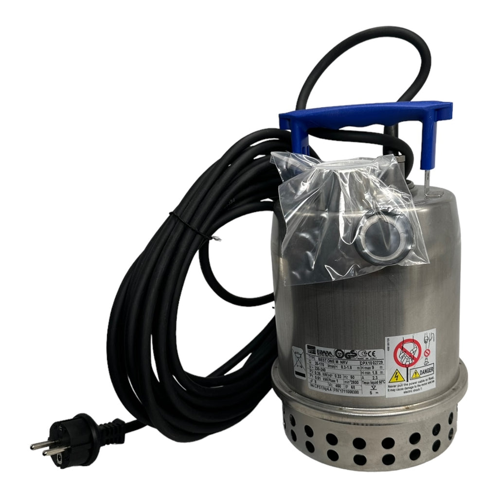 EBARA BEST ONE M NRV Edelstahl Tauchmotorpumpe für Schmutzwasser