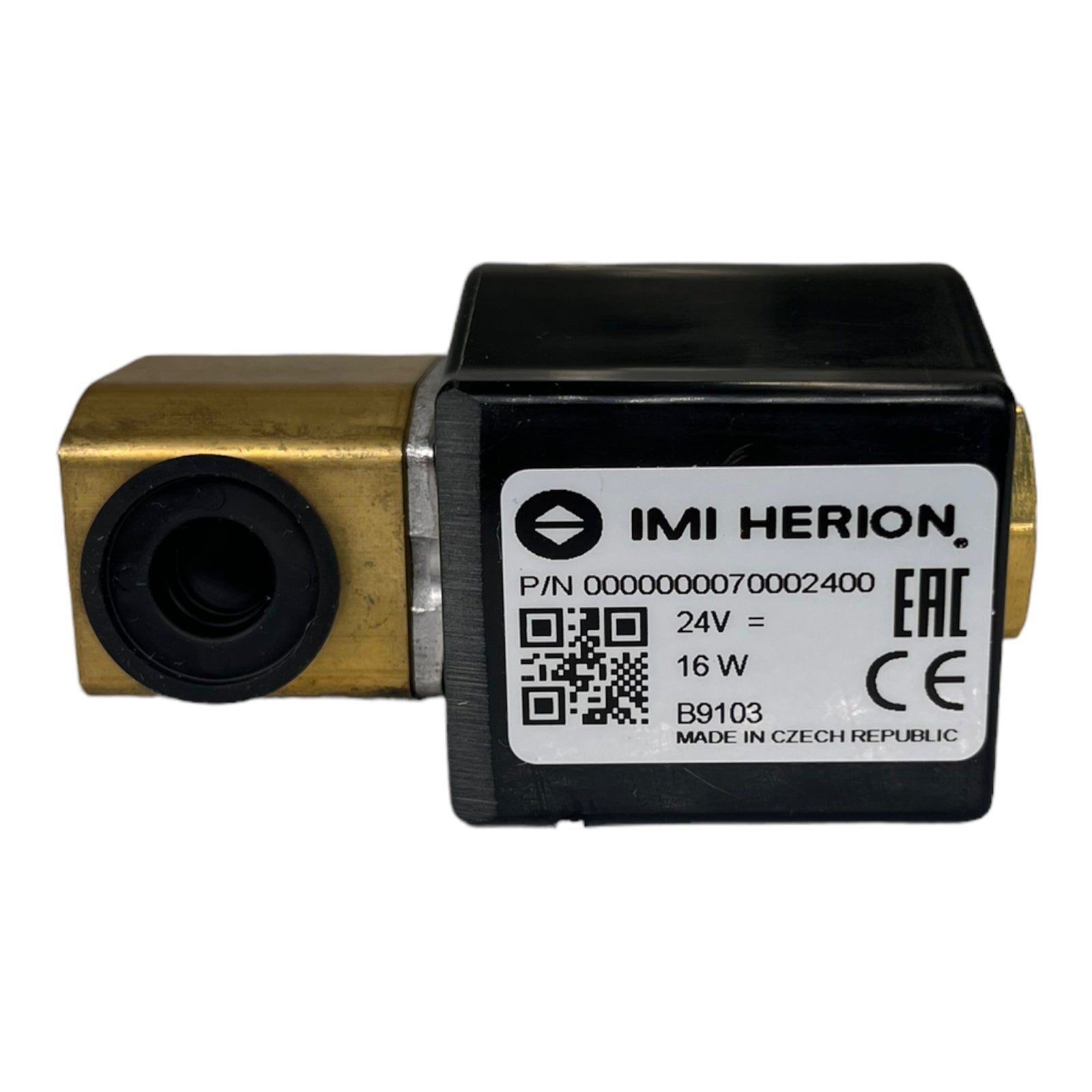 IMI HERION 9500400 Magnetventil, Elektromagnet-betätigt DN:4,0 24V, 16W