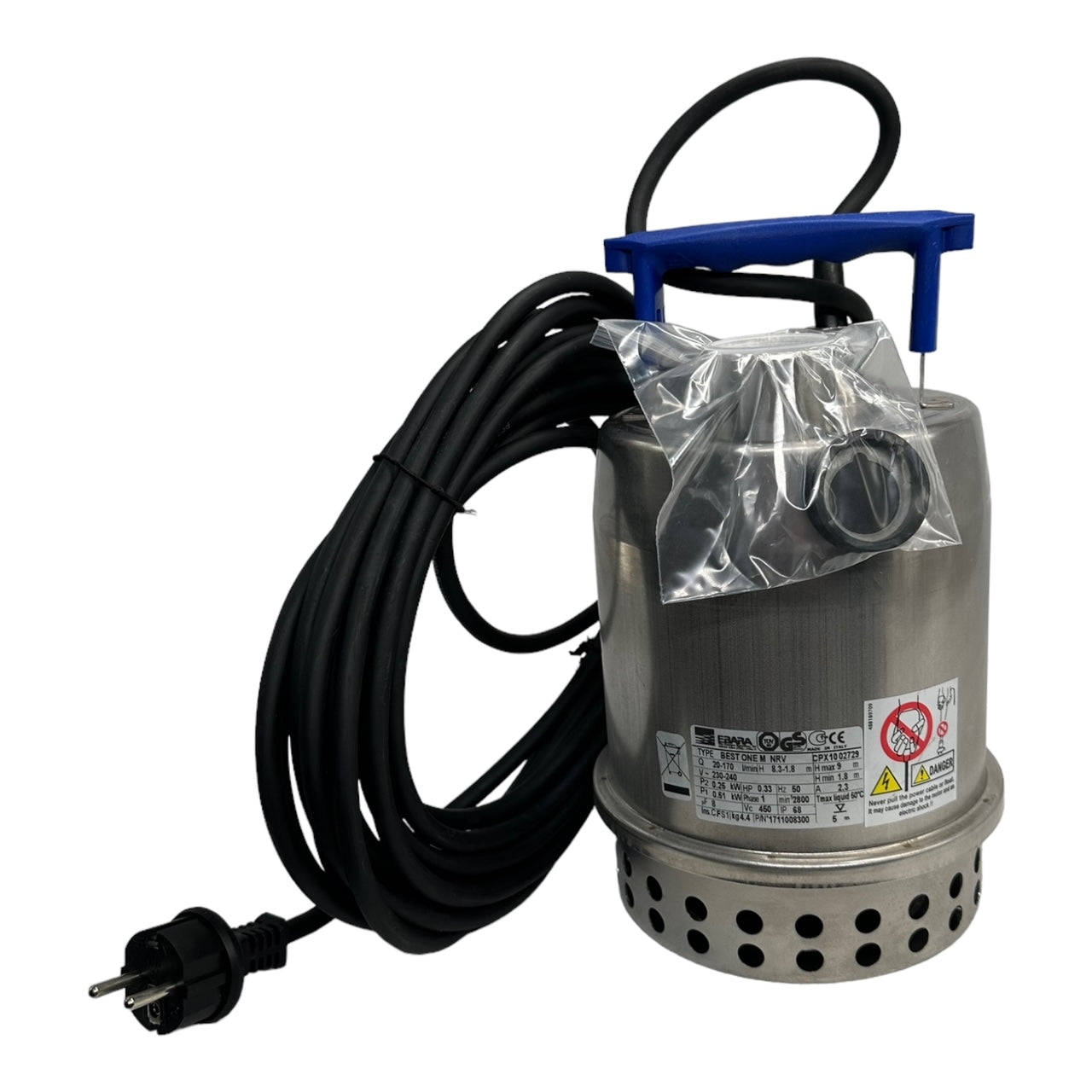 EBARA BEST ONE M NRV Edelstahl Tauchmotorpumpe für Schmutzwasser