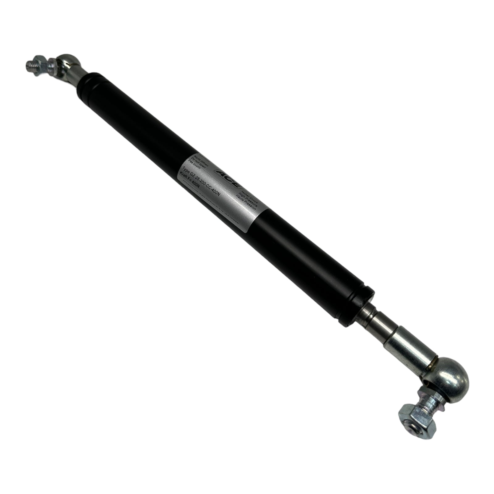 ACE Gaszugfeder / Gasfederzug GZ-28-200-CC-400N Kraft N= 400N