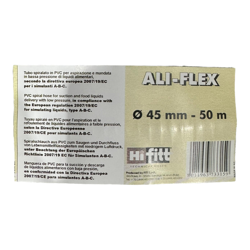 Ali-Flex 45mm x 50m Spiralschlauch Saugschlauch Druckschlauch 50m