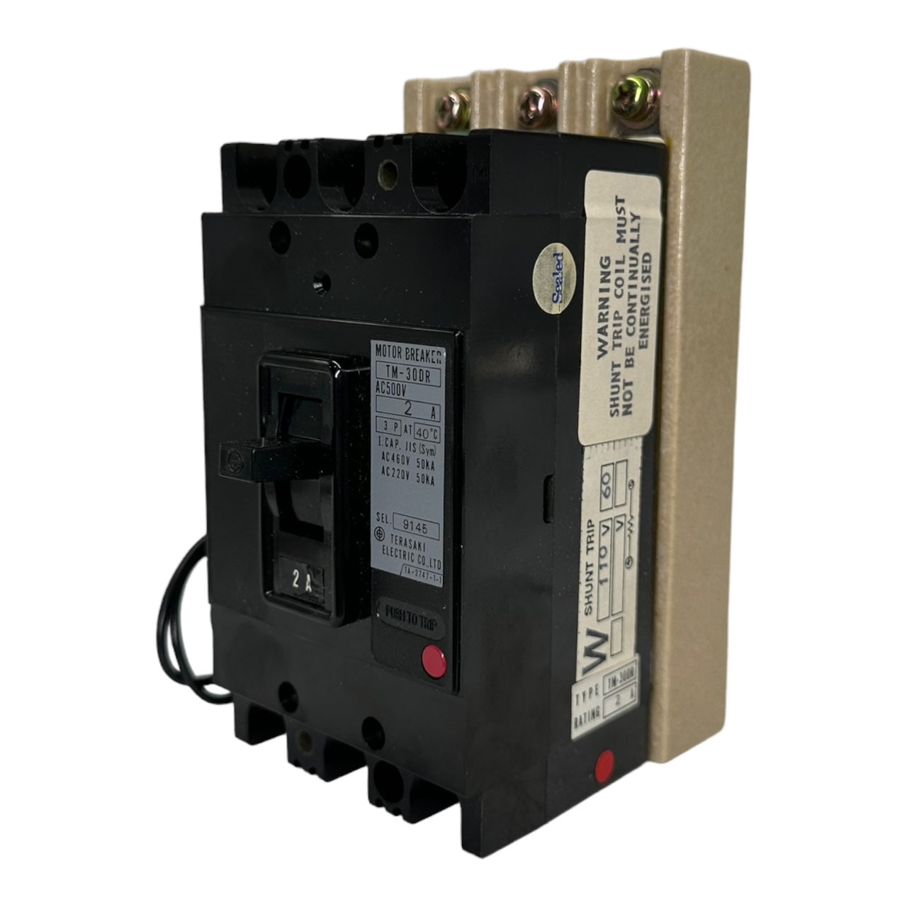 Leistungsschutzschalter Motorschutzschalter Schalter 2A / 3P / 110V / 60Hz
