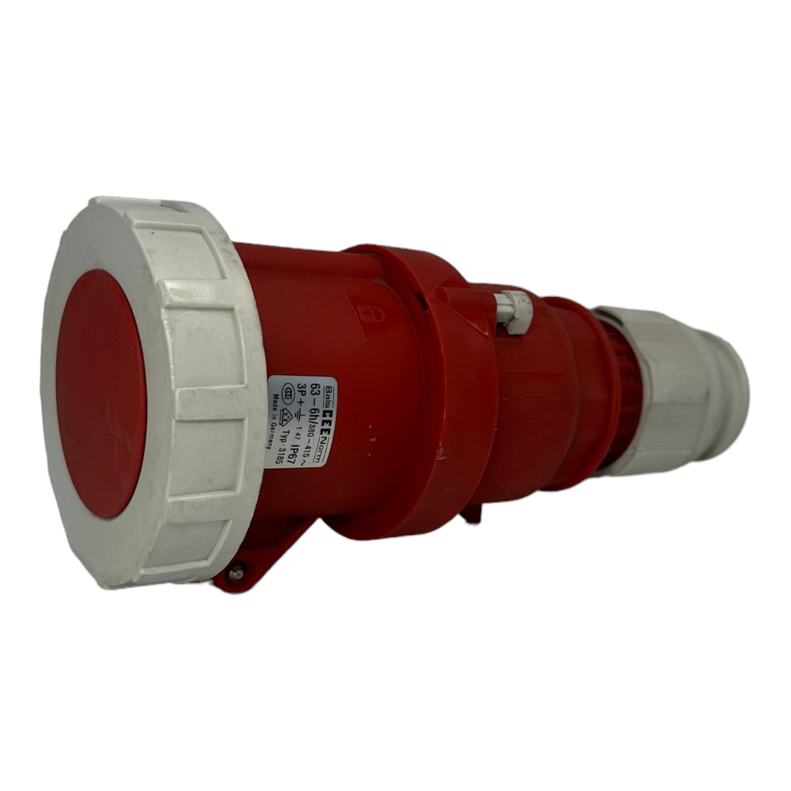Bals 3185 CEE Norm TE Connector Steckdose 63A 4p (3P+PE) 400V (380-415V~) IP67