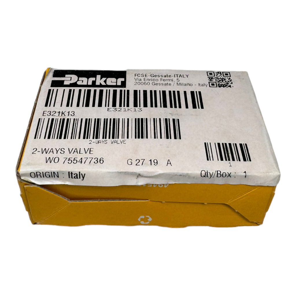 PARKER E321K13 LUCIFER Magnetventil 2-Wege Ventil 10bar 220-230VAC 50Hz 8W