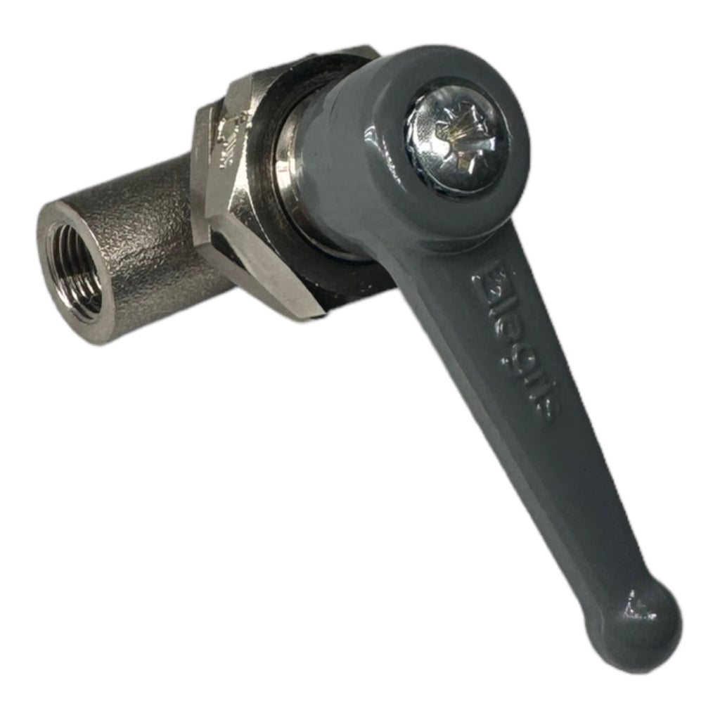 2x Parker 04460410 Legris Kugelhahn KK 2 WEGE SCHOTTDURCHFÜHRUNG