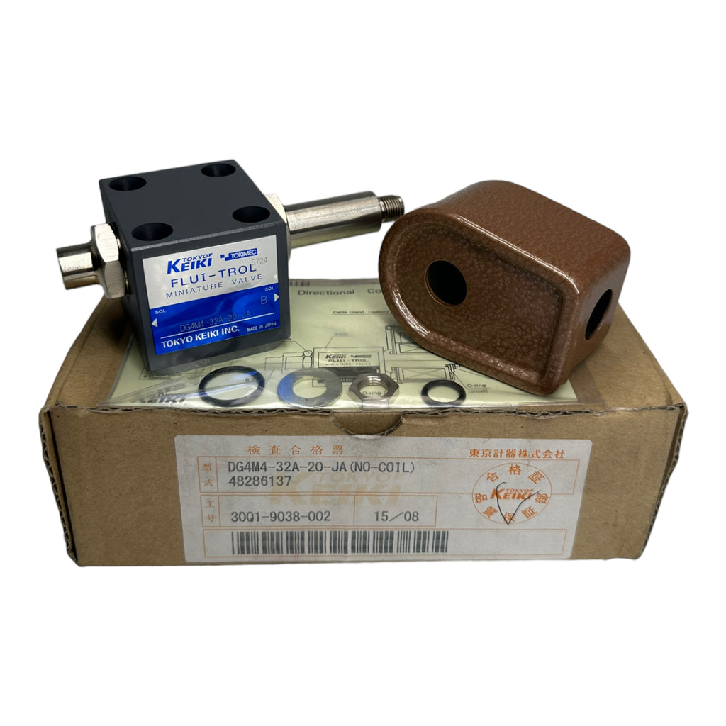 Tokyo Keiki Tokimec Flui-trol miniatur directional control valve Wegeventil DG4M