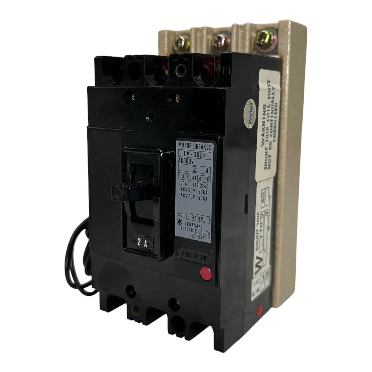 Leistungsschutzschalter Motorschutzschalter Schalter 2A / 3P / 110V / 60Hz