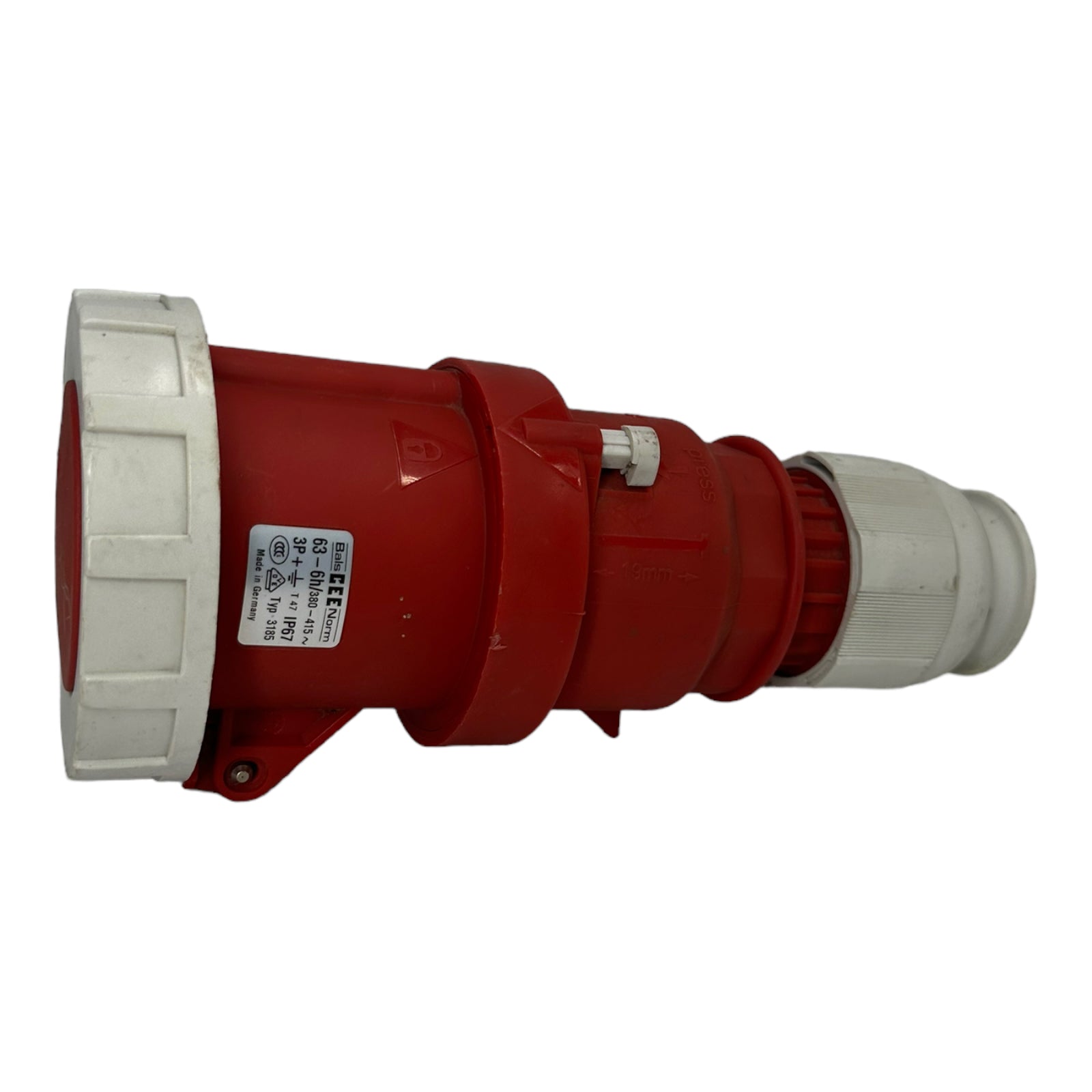 Bals 3185 CEE Norm TE Connector Steckdose 63A 4p (3P+PE) 400V (380-415V~) IP67