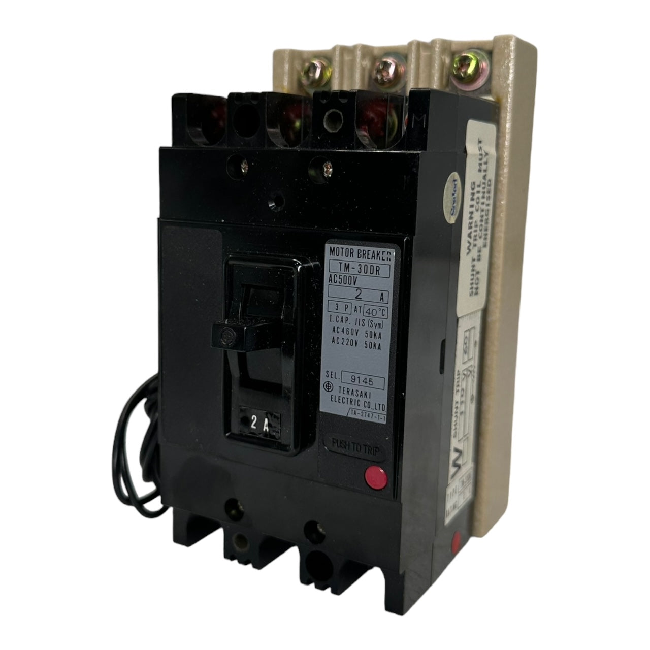 Leistungsschutzschalter Motorschutzschalter Schalter 2A / 3P / 110V / 60Hz