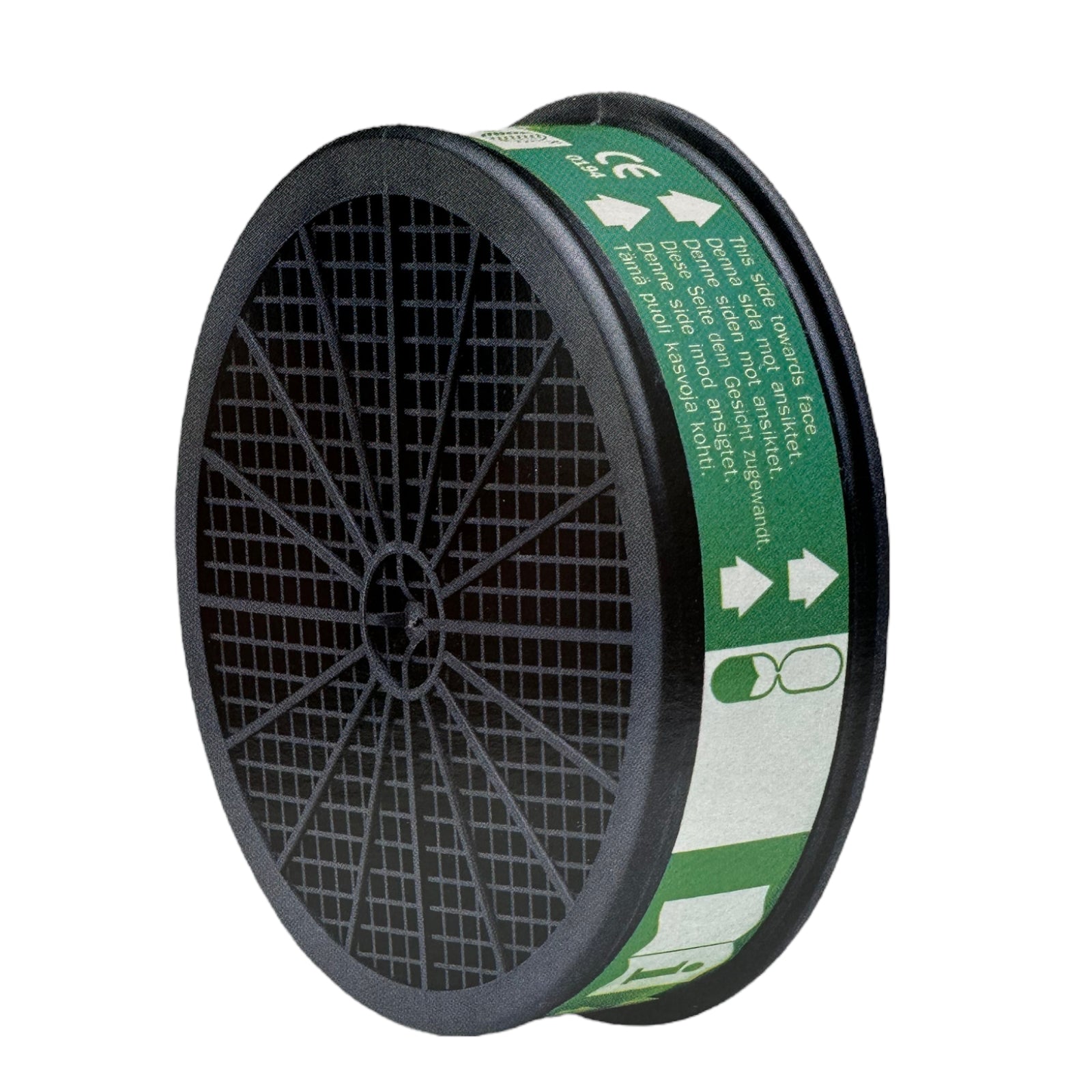 5x Sundström SR316 Gasfilter K1 Klasse 1, Filter Kartusche gegen Ammoniak