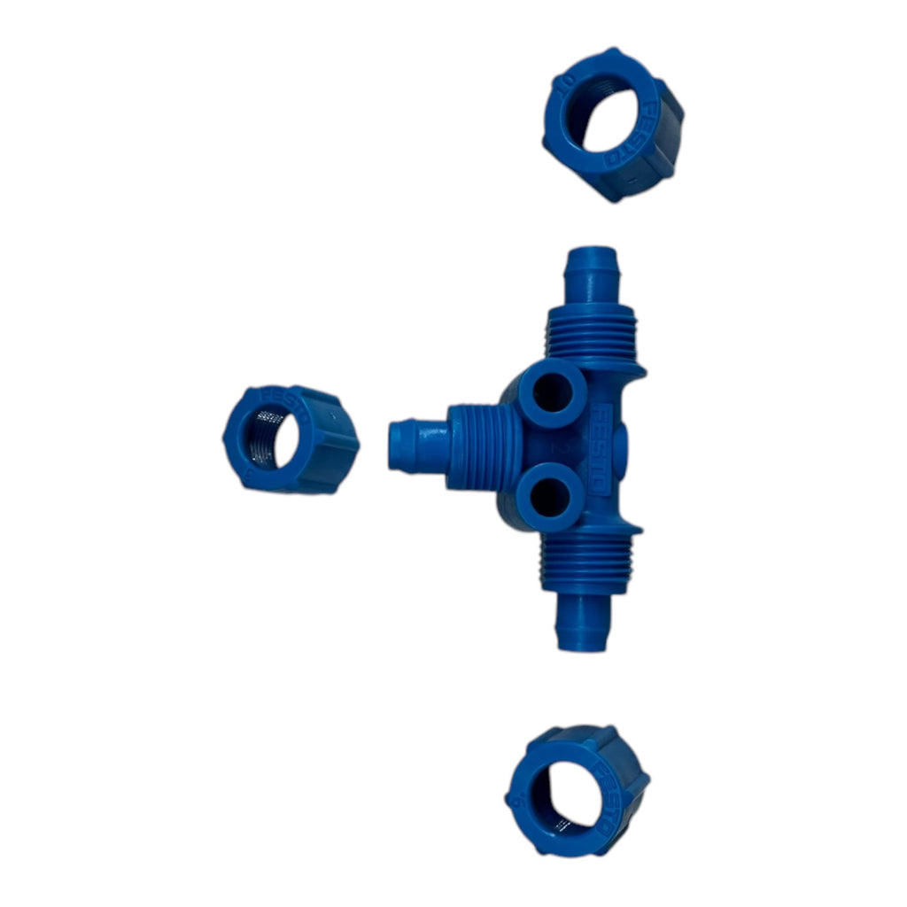10x Festo FCK-3-PK-6-KU (6275) T-Verteilerstück Serie: P508 5,3mm