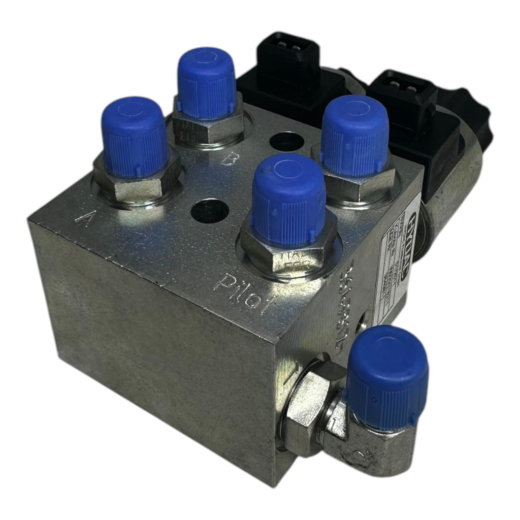 Hydac 3649811 Ventilblock W929378211 2-fach Magnetventil Kubota kompatibel