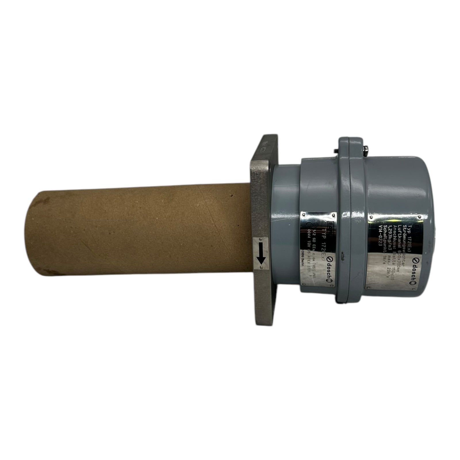 Dosch Earl Typ 172(EX) Strömungswächter für Luftkanal 600x300mm ATEX EX EEX