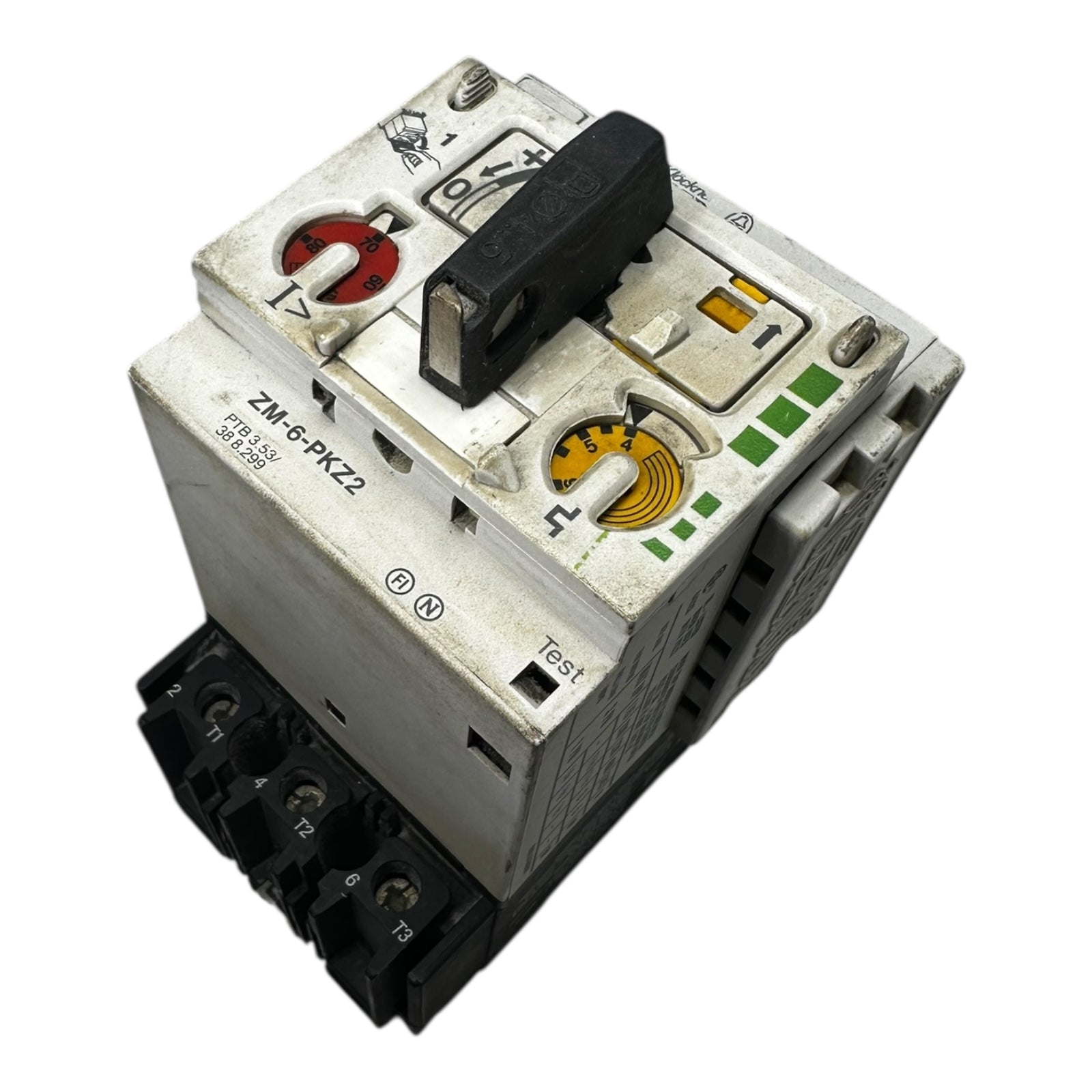 Moeller PKZ 2 ZM-6-PKZ2 Motorschutzschalter + NHI-11-PKZ-2 Hilfsschütz