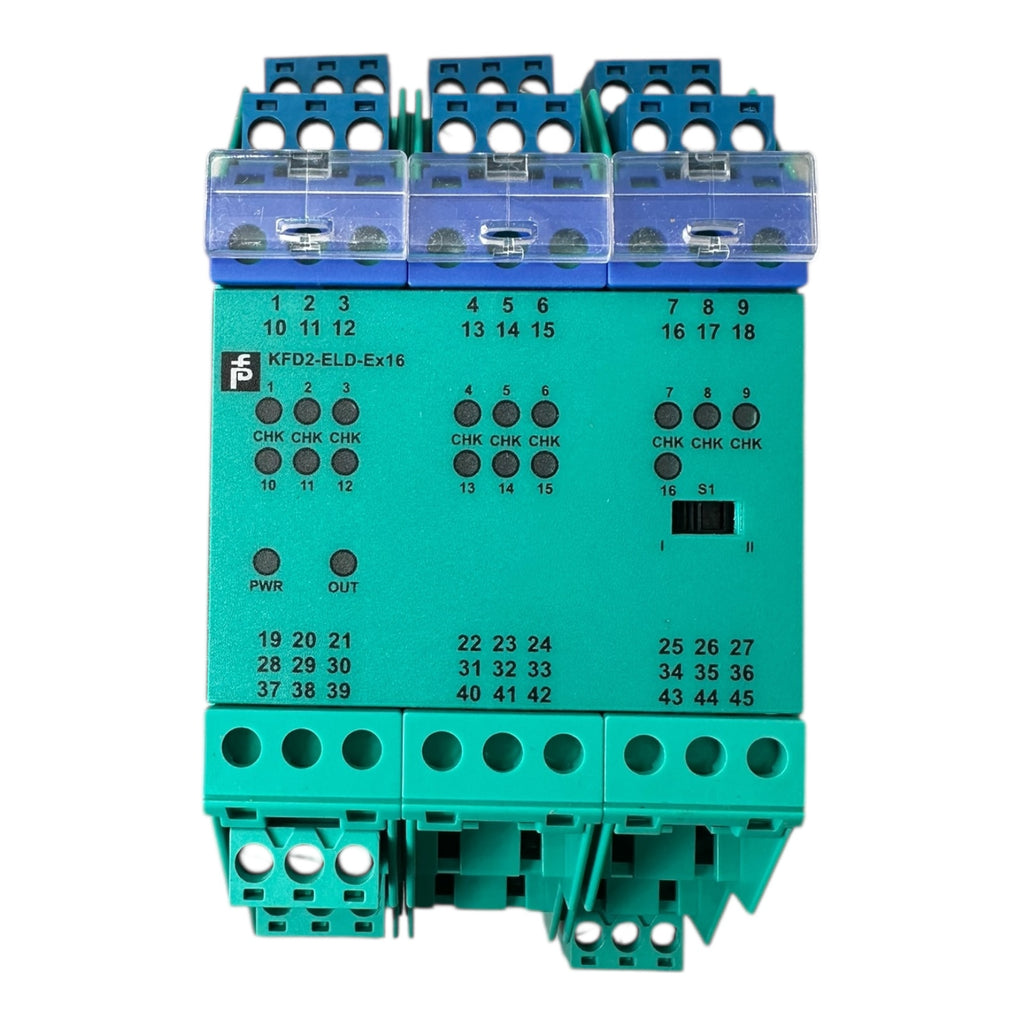 Pepperl+Fuchs KFD2-ELD-Ex16 Erdschlussüberwachung 24V DC 16 Kanäle