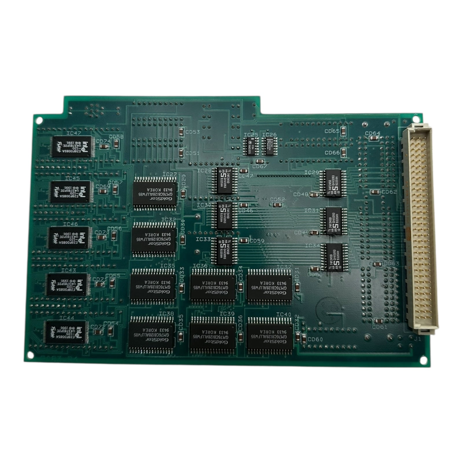 Leiterplatte HMK9505 CPU Board mit GoldStar RAM & EPROM Industrieelektronik