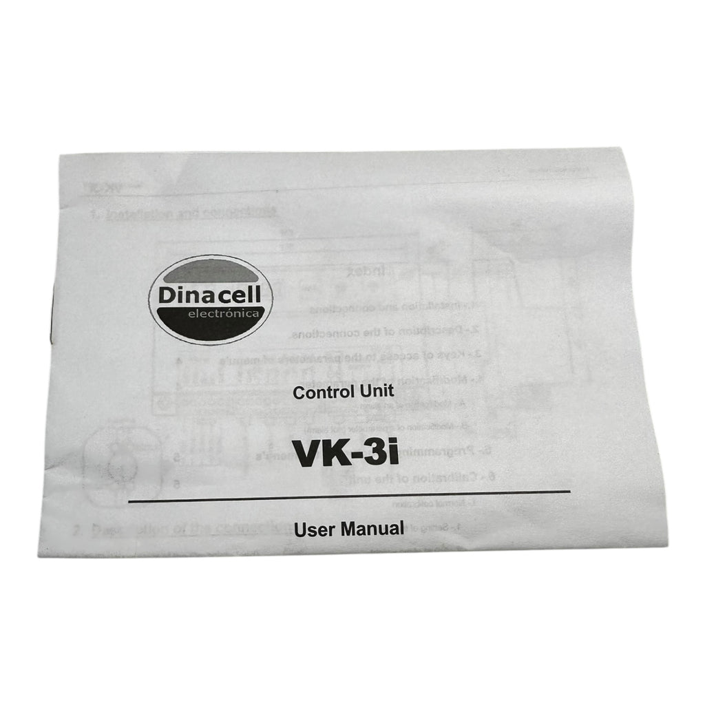 Dinacell VK-3I v12 Steuergerät Wägezelle 24VDC 800mA