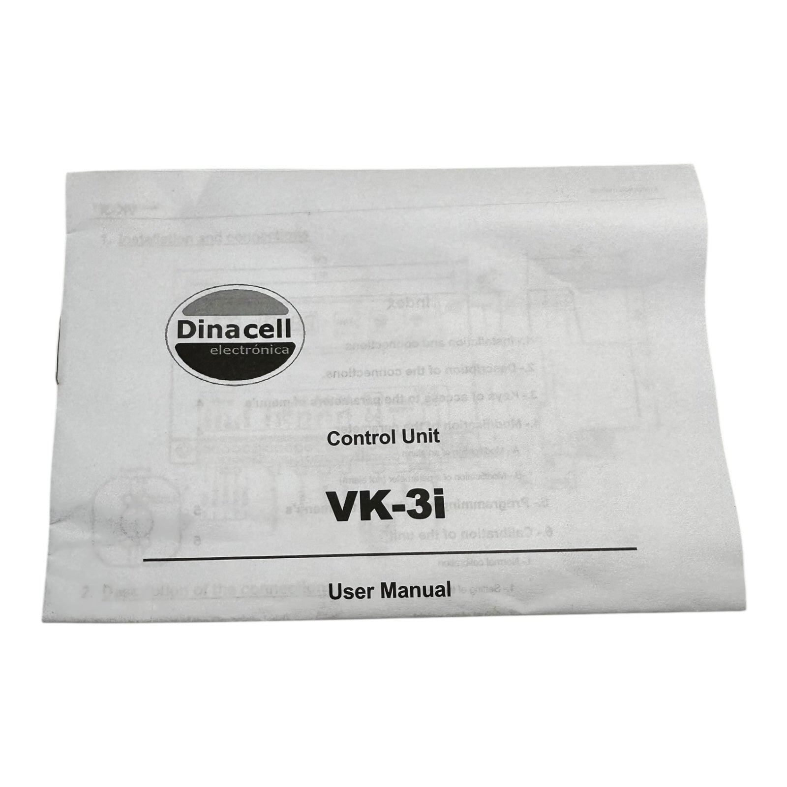 Dinacell VK-3I v12 Steuergerät Wägezelle 24VDC 800mA