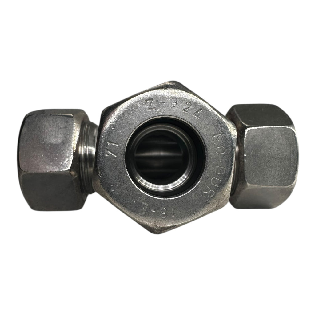 Parker EO-DUR Z-924 T-Stück Verschraubung 18-L Edelstahl Hydraulikfitting
